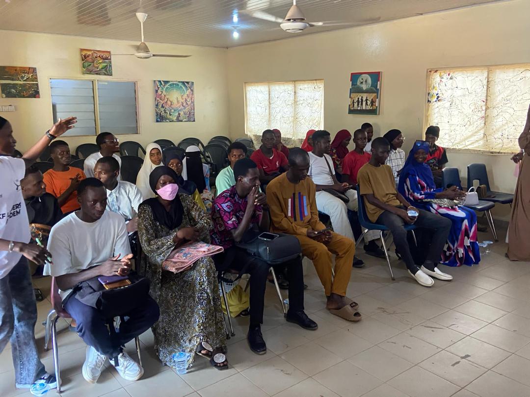 A dynamic training session in progress